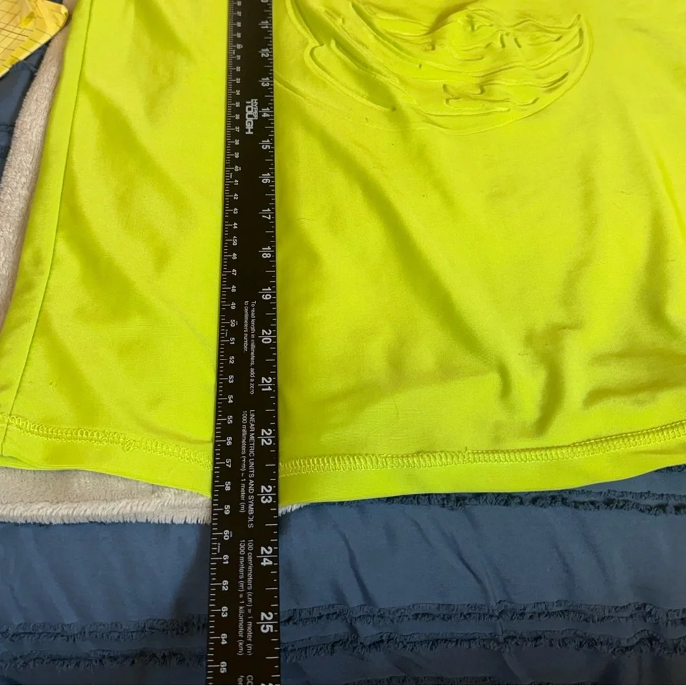 Reef Legends Boys XL 16 Rash Guard Lime Green Wave Sun Shirt UPF 50+ Performance - Picture 10 of 11